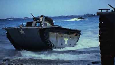 The few that do work are
unable to clear the wall. - The Pacific War in Color