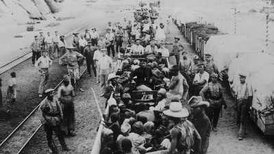 The few thousand left
were sentenced to hard labor - Exterminate All the Brutes
