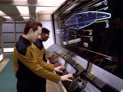 The field imbalance has subsided. - Star Trek: The Next Generation