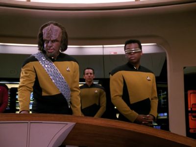 The field is shifting,
trying to match our shields. - Star Trek: The Next Generation