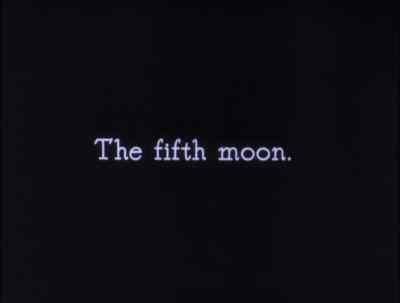 The fifth moon. - The Thief of Bagdad