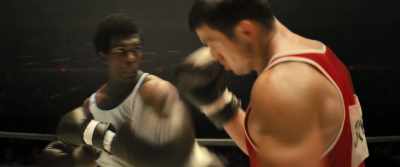 The Fighting Corpsman is turning
the tables on Čepulis. - Big George Foreman