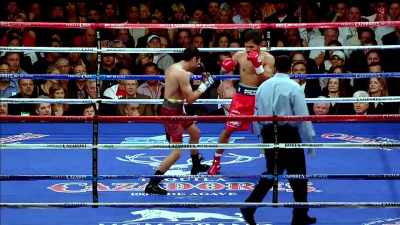 The Filipino crowd
chanting for Pacquiao, - The Golden Boy