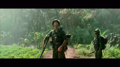 The filming of this sequence was terrifying. - Forrest Gump