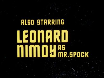 The final frontier - Star Trek