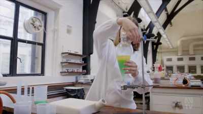 The final step
is to add alkaline water, - Aussie Inventions That Changed The World
