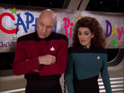 The finalists will be here soon. - Star Trek: The Next Generation