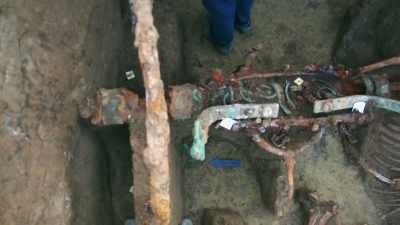 The find was a sophisticated two wheeled carriage, - Ancient Engineering
