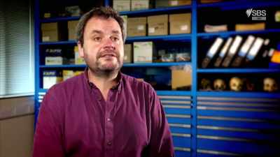 The finding of this mass grave
was a complete surprise. - Curse of the Ancients with Alice Roberts