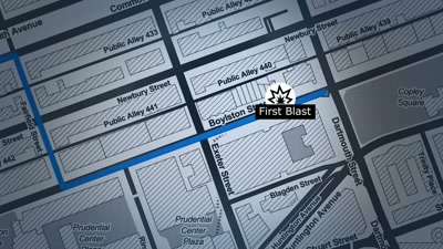 The first blast went off
at the finish line, - FBI TRUE