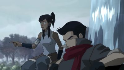 The first day I got into town, - The Legend of Korra