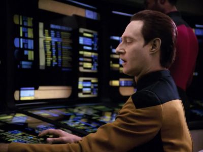 The first incision is complete. - Star Trek: The Next Generation