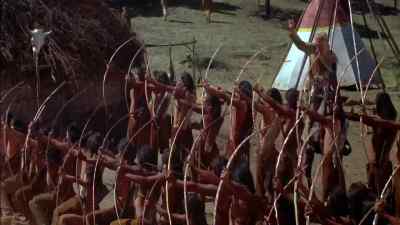 The first line fire only. - A Man Called Horse
