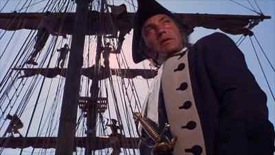 The First Mate is a drunken sod. - Treasure Island