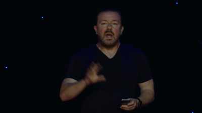 The first one would be, - Ricky Gervais: Humanity