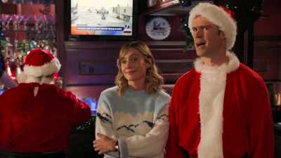 The first prize this year
is a romantic sleigh ride. - Grounded for Christmas