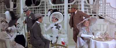 The first race was very exciting,
Miss Doolittle. - My Fair Lady
