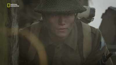 The first shells fall 75 yards
behind the Americans. - Hitler's Last Stand