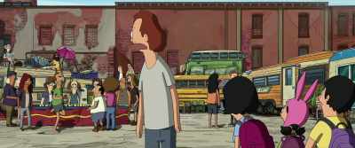The first shift folks
made a nice little memorial - The Bob's Burgers Movie