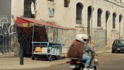 The first stop
is an unassuming area - Eva Longoria: Searching for Mexico