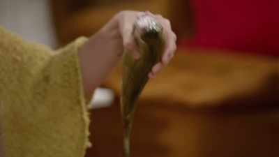 The first thing we do
when cleaning a fish - At Home with Amy Sedaris