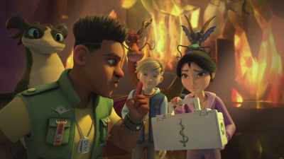 The first thing we have to do is triage.
Figure out exactly what's wrong. - Dragons: The Nine Realms