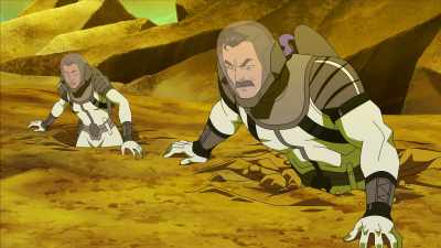 The first thing we
noticed was its gravity. - Invincible