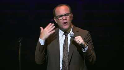 The first time my daughter
ever heard about race, - Tom Papa: Human Mule