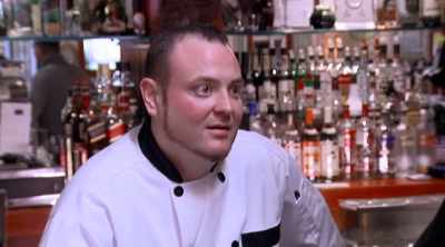 THE FIRST TIME I SAW HIM
WHEN HE CAME IN, - Kitchen Nightmares