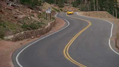 The first time I saw it was
right before the first test - Pike's Peak: On The Edge
