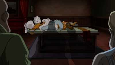 The first time I had the zombies
attack, was at the spa. - Scooby-Doo! Return to Zombie Island