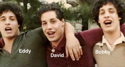 The first time
that the boys met together, - Three Identical Strangers