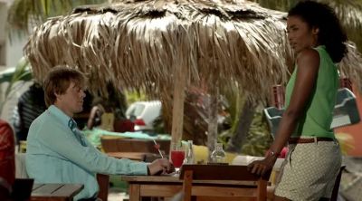 The first time, you walked out, - Death in Paradise