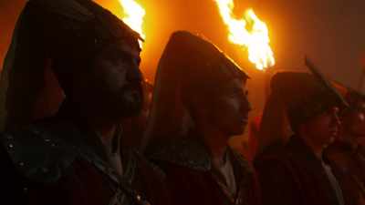 The first two waves
of Mehmed's attack - Rise of Empires: Ottoman