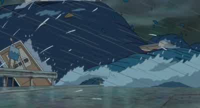 The fish are following us now! - Ponyo