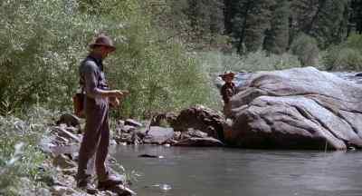 The fish are out further. - A River Runs Through It
