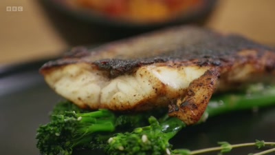The fish is cooked to perfection - - Young Masterchef