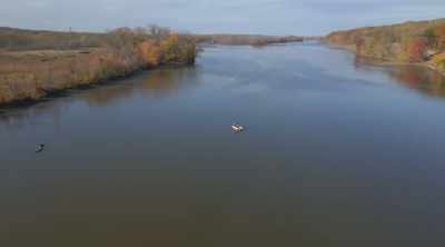 The fish have broken out
of their summer patterns. - World's Most Scenic River Journeys