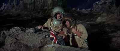 The flag's right where we put it. - First Men in the Moon