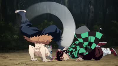 The flexibility of his joints... - Demon Slayer: Kimetsu no Yaiba