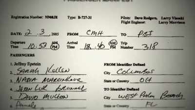 THE FLIGHT LOGS
THAT WE LOOKED AT PROVED - Who Killed Jeffrey Epstein?