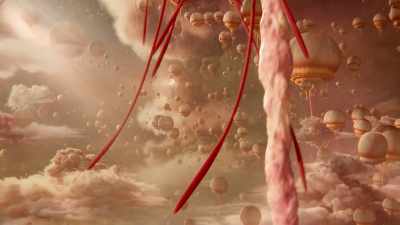The floaters may propel
themselves through the - Cosmos: Possible Worlds