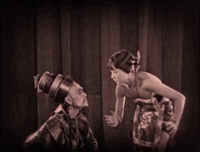 The flying carpet...
and the Princess. - The Thief of Bagdad