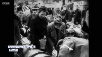 The food situation is critical. - Berlin 1945