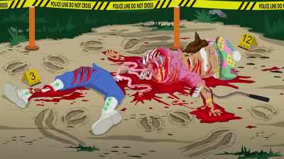 The footprints are those of a pig, - South Park the Streaming Wars