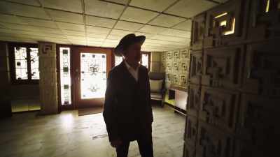 The forbidding exterior really gives you - Frank Lloyd Wright: The Man Who Built America