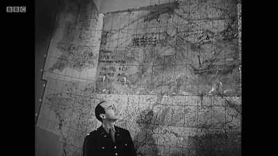 The four o'clock weather briefing
indicated that there would be visual - Berlin 1945