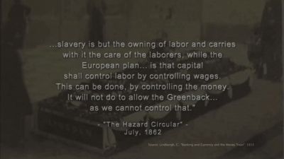 The fractional reserve policy - Zeitgeist: Addendum