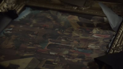 The frame, he probably
picked up at a yard sale. - Love at First Lie