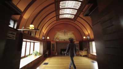 The free flow of Wright's design - Frank Lloyd Wright: The Man Who Built America